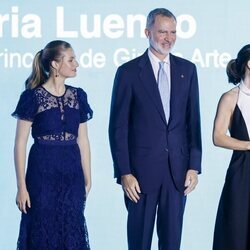 La Familia Real y Victoria Luengo en los Premios Princesa de Girona 2024