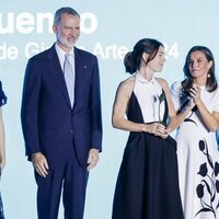 La Familia Real y Victoria Luengo en los Premios Princesa de Girona 2024