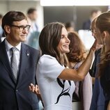 El gesto cariñoso de la Reina Letizia a la Princesa Leonor en los Premios Princesa de Girona 2024