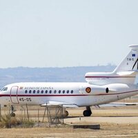 El avión en el que viajó la Princesa Leonor en su primer viaje oficial a Portugal