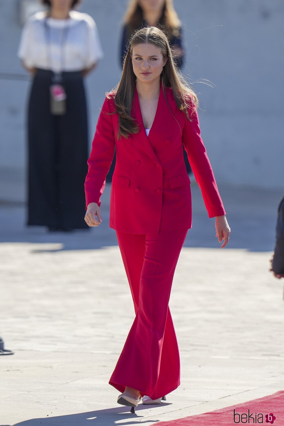 La Princesa Leonor en su primer viaje oficial a Portugal