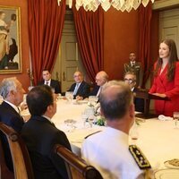 La Princesa Leonor en su discurso en el almuerzo por su primer viaje oficial a Portugal