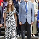 El Rey Felipe VI y la Princesa Leonor en la audiencia al Patronato de la Fundación Comité Español de los Colegios del Mundo Unido, Patrocinadores y Alumnos