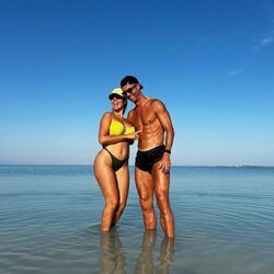 Cristiano Ronaldo y Georgina Rodríguez en sus impresionantes vacaciones en el mar Rojo