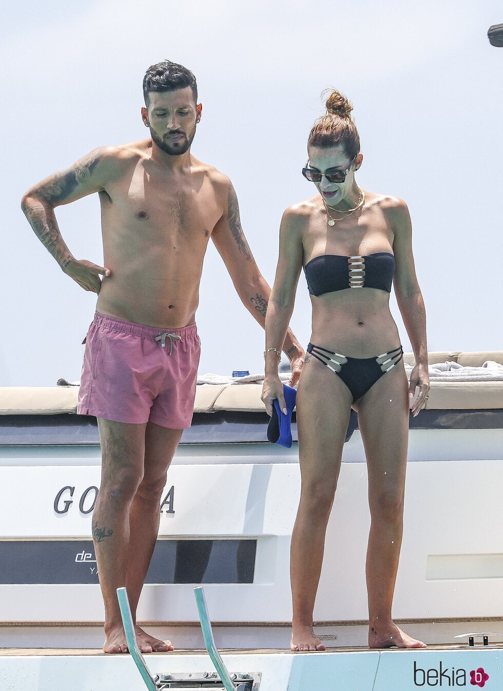 Tamara Gorro y Ezequiel Garay disfrutan de unas vacaciones como expareja