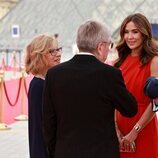 Los Reyes Federico y Mary de Dinamarca en la cena de gala en el Louvre con motivo de los JJOO 2024