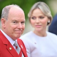 Los Príncipes Alberto y Charlene de Mónaco en la Ceremonia de Apertura de la Juegos Olímpicos 2024 de París