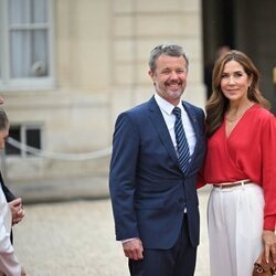 Los Reyes Federico y Mary de Dinamarca en la Ceremonia de Apertura de la Juegos Olímpicos 2024 de París