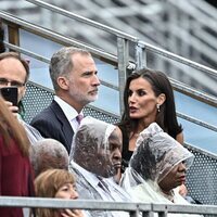 Los Reyes Felipe y Letizia durante la Ceremonia de Inauguración de los JJOO 2024