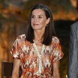 La Reina Letizia en la recepción a la sociedad balear en Marivent del verano 2024