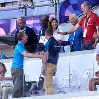 Enrique de Luxemburgo, los Reyes de Suecia, el Rey Felipe VI y Amalia de Holanda en los Juegos Olímpicos de París 2024