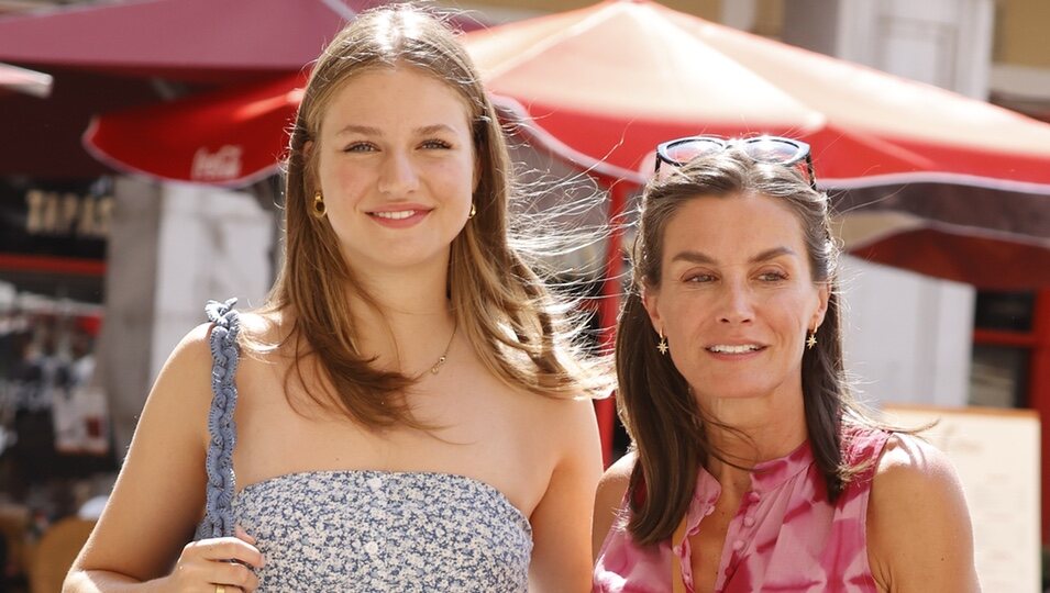 La Princesa Leonor y la Reina Letizia en Mallorca