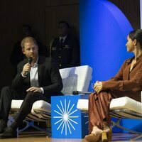 El Príncipe Harry y Meghan Markle en la Cumbre sobre un Futuro Digital Responsable en Colombia