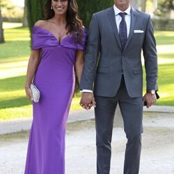 Sonia Ferrer y Sergio Fontecha en la boda de Antonio Rossi y Hugo Fuertes