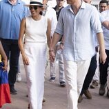 El Príncipe Harry y Meghan Markle visitando el pueblo de San Basilio de Palenque en Colombia