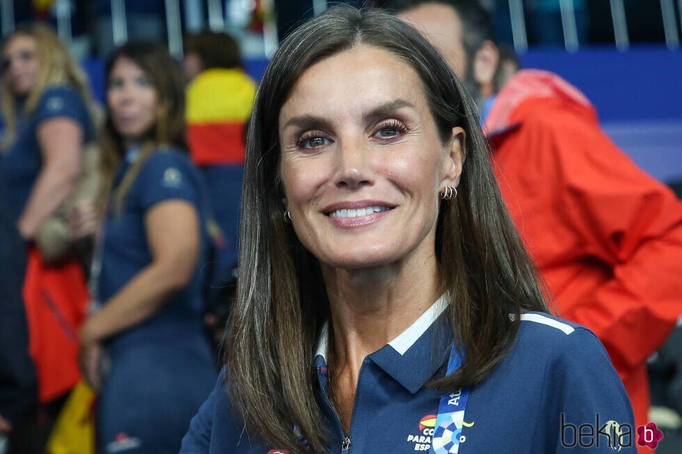 La Reina Letizia sonríe en los Juegos Paralímpicos de París 2024