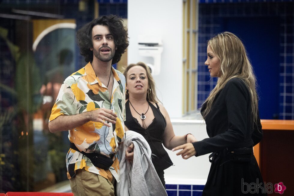 Ruvens, Maite y Daniela en la primera gala de 'Gran Hermano 2024'