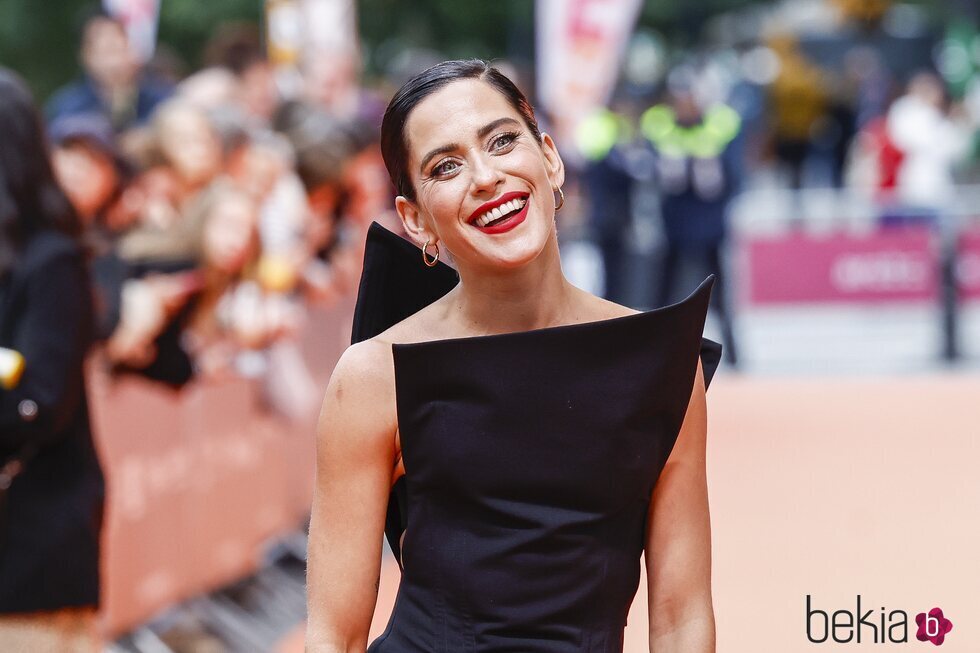 María León en la presentación de 'MasterChef Celebrity 9' en el FesTVal de Vitoria