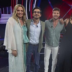 María José Galera, Dani Santos, Alessandro Livi, Lucía Parreño y Liz Emiliano en 'GH 2024'