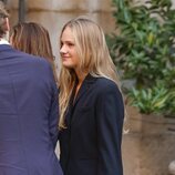 Irene Urdangarin en el funeral de Juan Gómez-Acebo