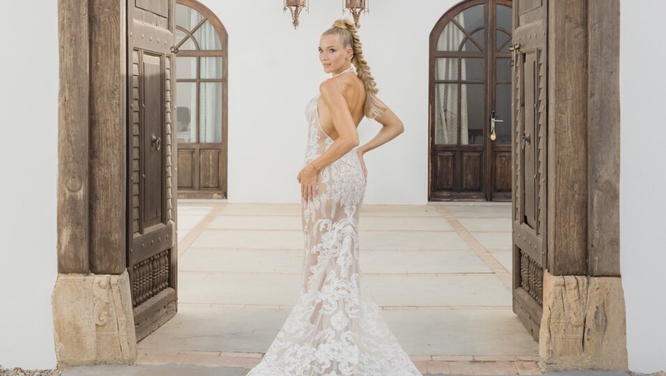 Patricia Montero, espectacular el día de su boda vestida de novia