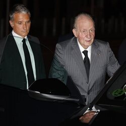 El Rey Juan Carlos en la misa funeral de Alejandro Fernández de Araoz