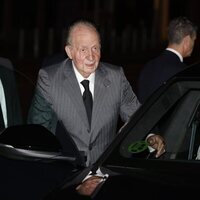 El Rey Juan Carlos en la misa funeral de Alejandro Fernández de Araoz