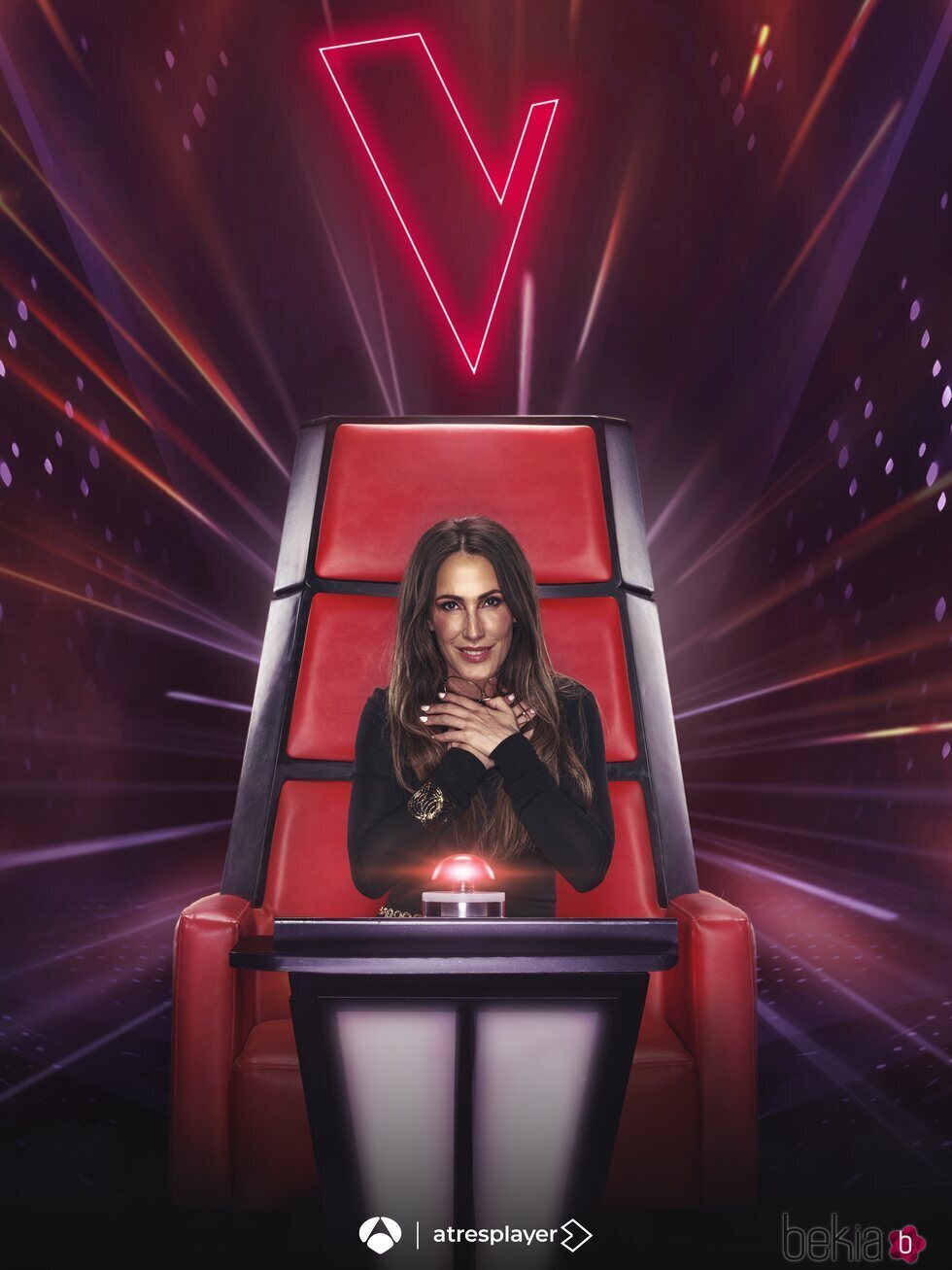 Foto promocional de Malú en 'La Voz 2024'