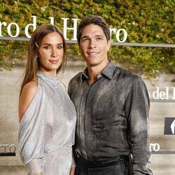 María Pombo y Pablo Castellano en el desfile de Pedro del Hierro en la Mercedes Benz Fashion Week 2024