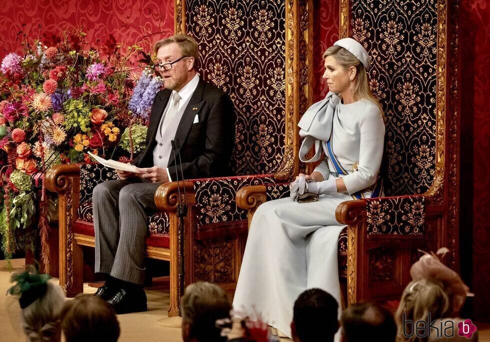 Guillermo Alejandro y Máxima de Holanda en el Prinsjesdag 2024