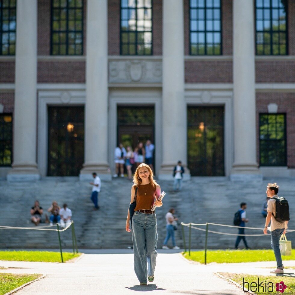 Primera imagen de Elisabeth de Bélgica en Harvard