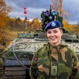 Ingrid Alexandra de Noruega como la soldado Alexandra en el Batallón de Ingenieros de Skjold