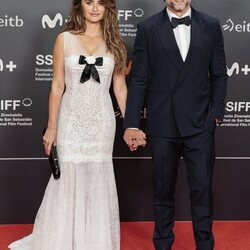 Penélope Cruz y Javier Bardem en el Festival de San Sebastián 2024