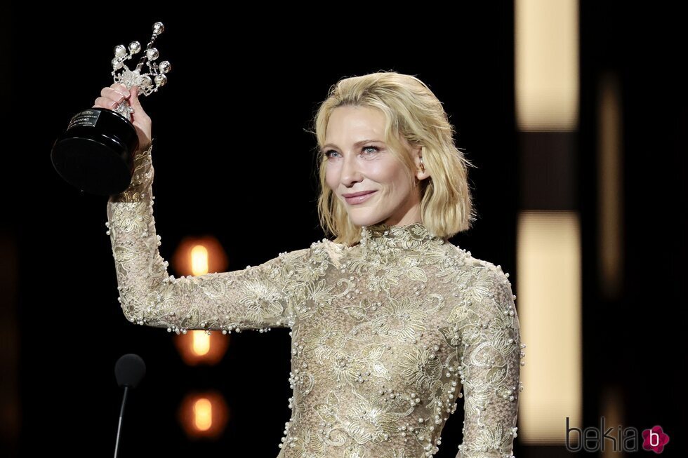 Cate Blanchett recibe el Premio Donostia en el Festival de Cine de San Sebastián 2024