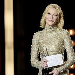 Cate Blanchett, feliz tras recibir el Premio Donostia en el Festival de Cine de San Sebastián 2024