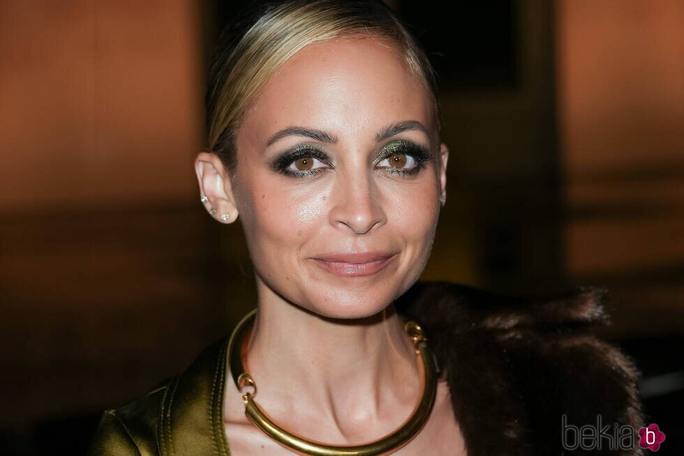 Nicole Richie en el desfile de Saint Laurent en París