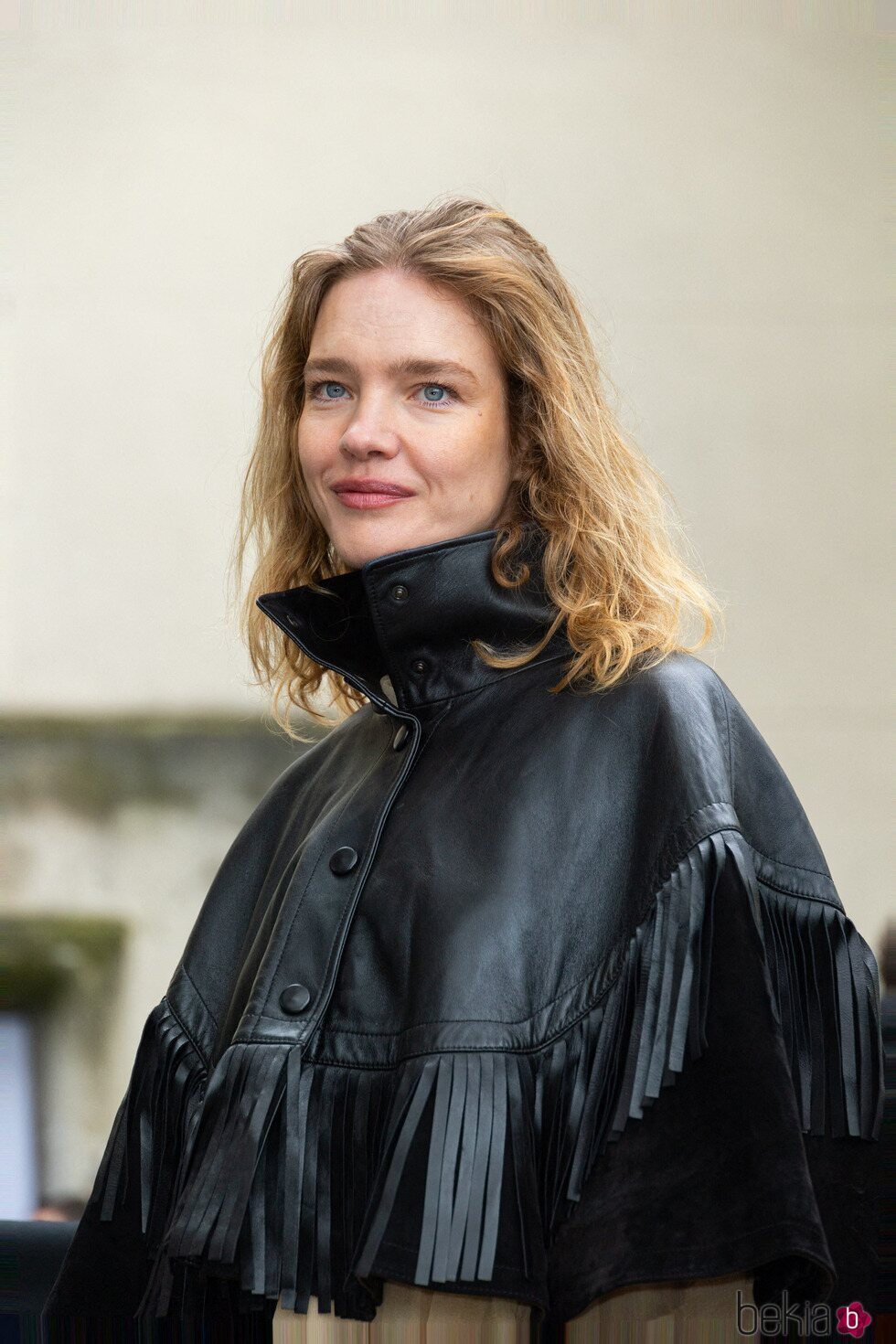 Natalia Vodianova en el desfile de Chloé en la París Fashion Week en septiembre de 2024