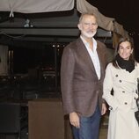 Los Reyes Felipe y Letizia, de cena en Combarro tras su encuentro con el Rey Juan Carlos y la Princesa Leonor