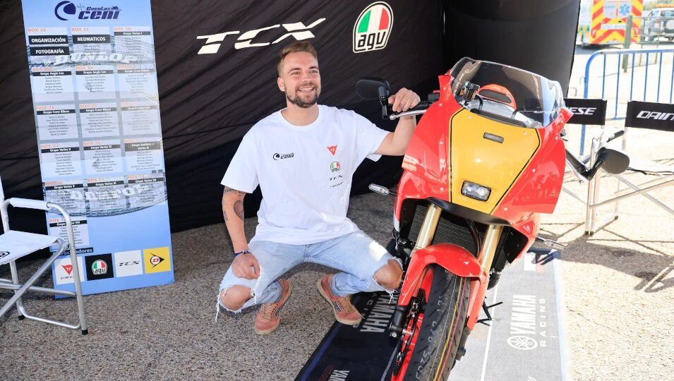 José María Almoguera en el Circuito de Madrid Jarama