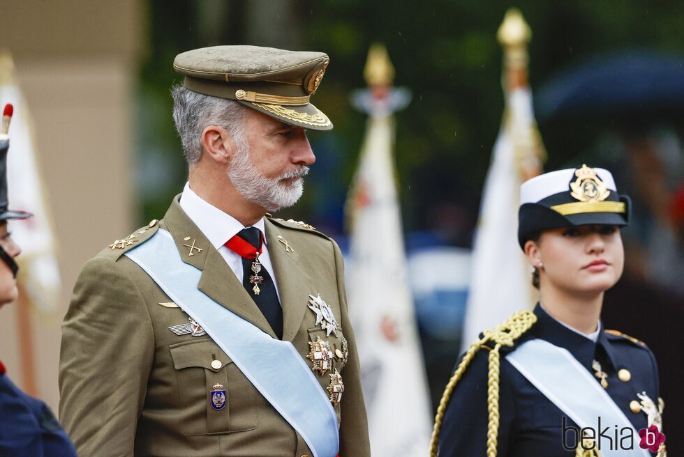 El Rey Felipe y la Princesa Leonor en el Día de la Hispanidad 2024