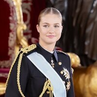 La Princesa Leonor en la recepción oficial por el Día de la Hispanidad 2024