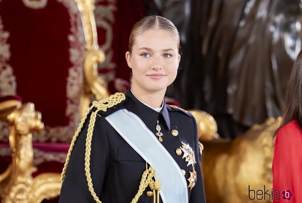 La Princesa Leonor en la recepción oficial por el Día de la Hispanidad 2024