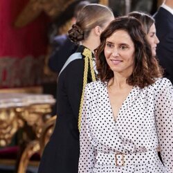 Isabel Díaz Ayuso en la recepción oficial por el Día de la Hispanidad 2024