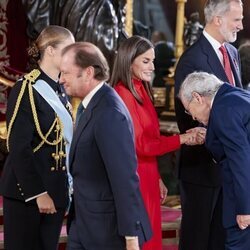 Fernando Ónega en la recepción oficial por el Día de la Hispanidad 2024