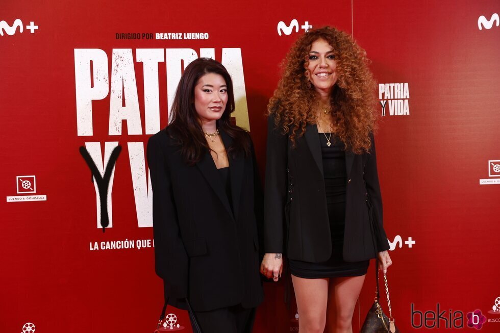 Sofía Cristo y Sandra Ly en la premiere de 'Patricia y vida' en Madrid