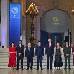 Ernest Urtasun, Salvador Illa, los Reyes Felipe y Letizia, José Crehueras y Columna Martí en el Premio Planeta 2024