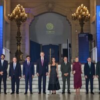 Ernest Urtasun, Salvador Illa, los Reyes Felipe y Letizia, José Crehueras y Columna Martí en el Premio Planeta 2024