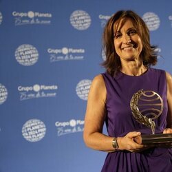 Paloma Sánchez-Garnica tras convertirse en ganadora del Premio Planeta 2024