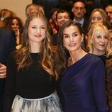 La Reina Letizia y la Princesa Leonor en el concierto de los Premios Princesa de Asturias 2024