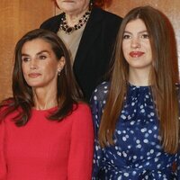 La Reina Letizia y la Infanta Sofía en los Premios Fin de Grado 2023 en Oviedo